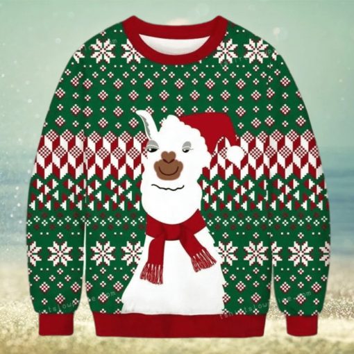 Christmas Alpaca Ugly Sweater Christmas Party