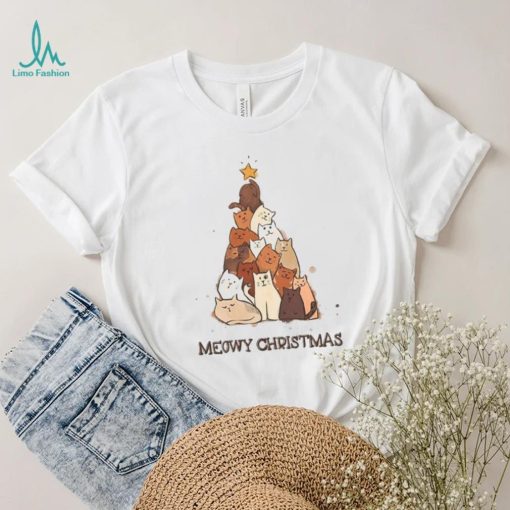 Christmas Cat Sweatshirt T Shirt