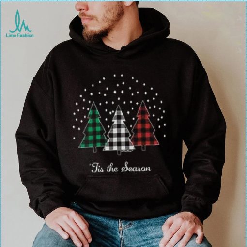 Christmas Clothes Tis The Season Christmas Trees Long Sleeve T Shirt