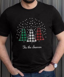 Christmas Clothes Tis The Season Christmas Trees Long Sleeve T Shirt