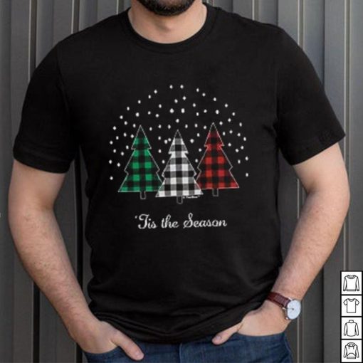 Christmas Clothes Tis The Season Christmas Trees Long Sleeve T Shirt