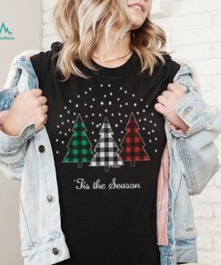 Christmas Clothes Tis The Season Christmas Trees Long Sleeve T Shirt