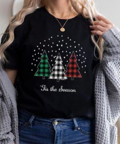 Christmas Clothes Tis The Season Christmas Trees Long Sleeve T Shirt