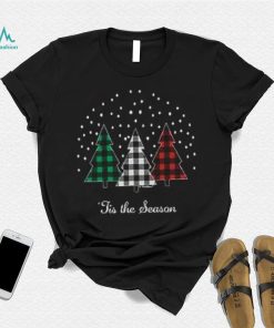 Christmas Clothes Tis The Season Christmas Trees Long Sleeve T Shirt