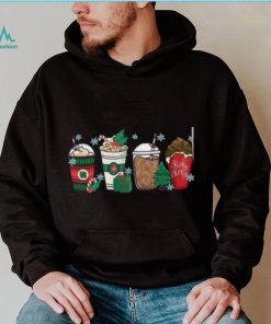 Christmas Coffee Shirt For Women Cute Unisex