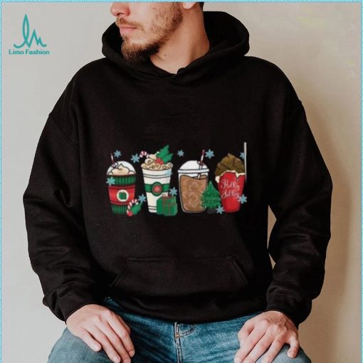 Christmas Coffee Shirt For Women Cute Unisex