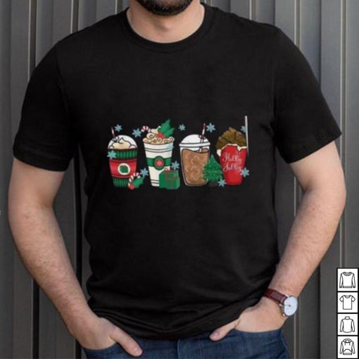Christmas Coffee Shirt For Women Cute Unisex