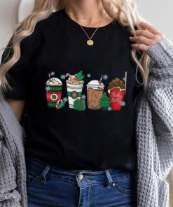 Christmas Coffee Shirt For Women Cute Unisex