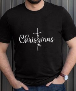 Christmas Faith Merry Christmas Jesus Christ Christian Women Shirt