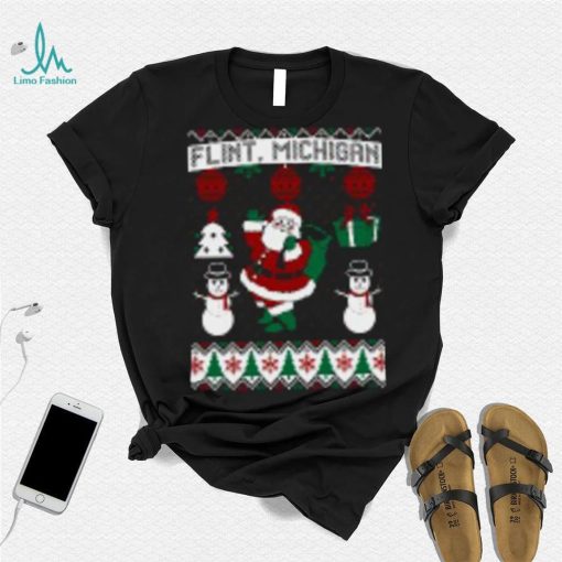 Christmas  Flint Michigan’ Men’s T Shirt