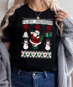 Christmas Flint Michigan' Men's T Shirt