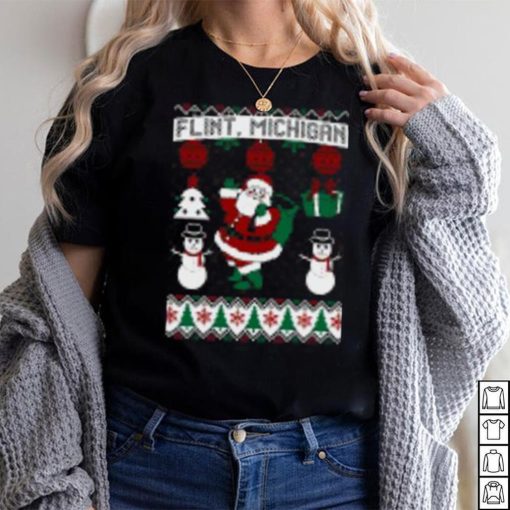 Christmas  Flint Michigan’ Men’s T Shirt