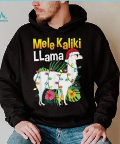 Christmas Hawaiian Quotes Llama X Mas Lights Mele T Shirt