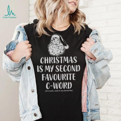 Christmas Is My Favorite C Word Funny Christmas Jumper Unisex Xmas Sweatshirt