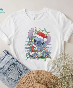 Christmas Lilo And Christmas Lights Stitch T Shirt