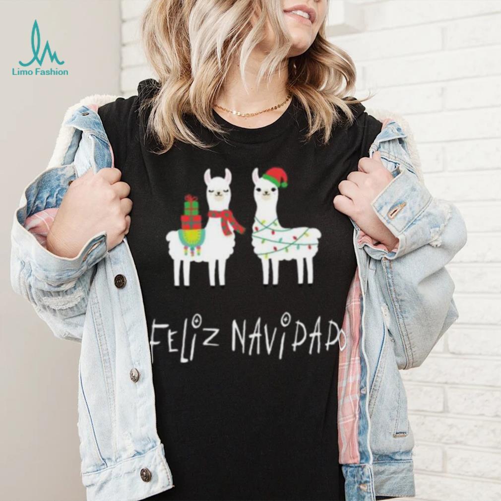 alpaca christmas shirt