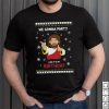 Grinch dear Santa define nice Christmas T Shirt
