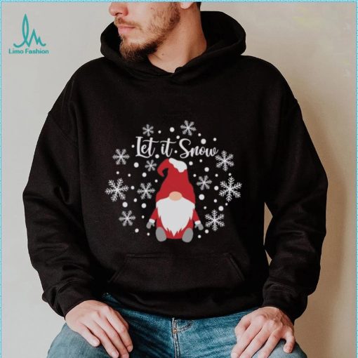 Christmas Santa Claus Let It Snow Shirt