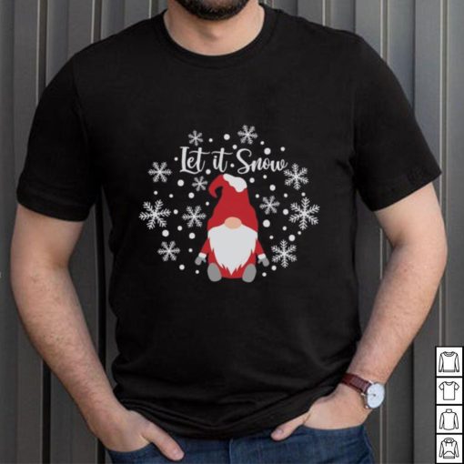 Christmas Santa Claus Let It Snow Shirt