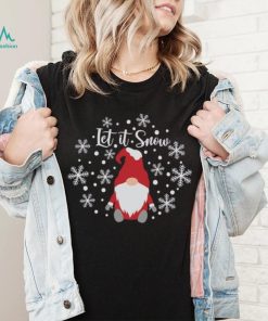 Christmas Santa Claus Let It Snow Shirt