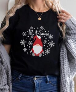 Christmas Santa Claus Let It Snow Shirt