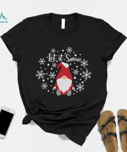 Christmas Santa Claus Let It Snow Shirt