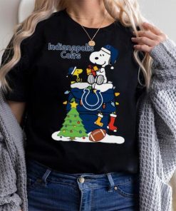 Indianapolis Colts NFL Football Snoopy Woodstock The Peanuts Movie Women's  T-Shirt