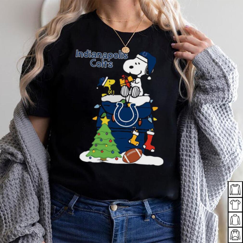 Snoopy Indianapolis Colts Christmas shirt, hoodie, sweater, long