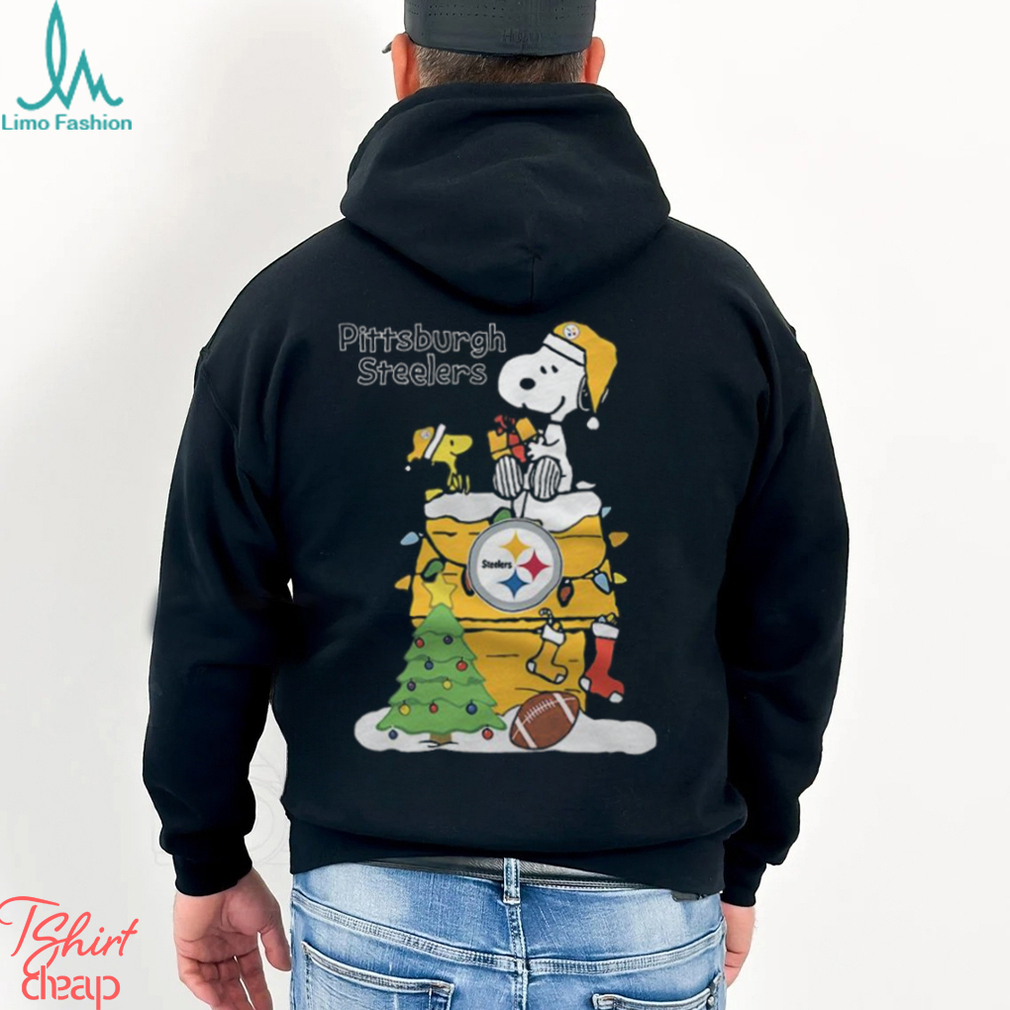 The Peanuts characters Pittsburgh Steelers Christmas sweater, hoodie,  sweater, long sleeve and tank top