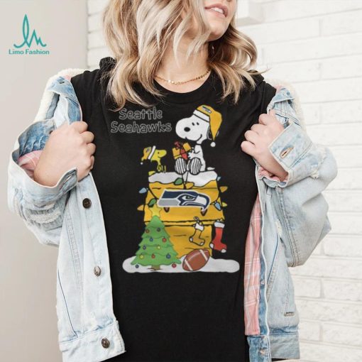Christmas Snoopy Seattle Seahawks 2023 t shirt