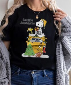 Christmas Snoopy Seattle Seahawks 2023 t shirt