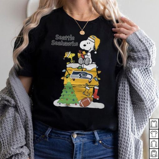 Christmas Snoopy Seattle Seahawks 2023 t shirt