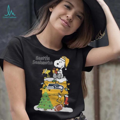 Christmas Snoopy Seattle Seahawks 2023 t shirt