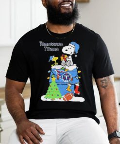 Christmas Snoopy Tennessee Titans Shirt