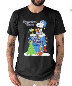 Christmas Snoopy Tennessee Titans Shirt