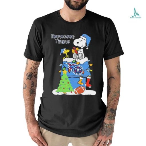 Christmas Snoopy Tennessee Titans Shirt
