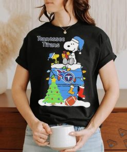 Christmas Snoopy Tennessee Titans Shirt