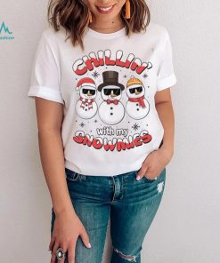 Christmas Snowman Shirt Chillin With My Snowmies Sweatshirt