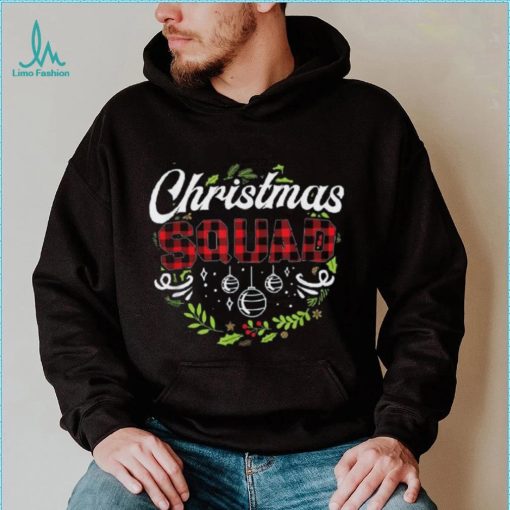Christmas Squad Family Group Matching Christmas Pajama Party Unisex Shirt