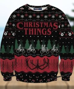 Christmas Stranger Things Ugly Sweater For Woman