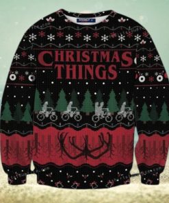 Christmas Stranger Things Ugly Sweater For Woman