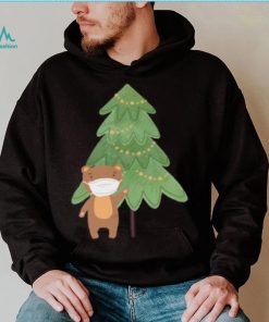 Christmas Tree And Quarantine Bear T Shirt
