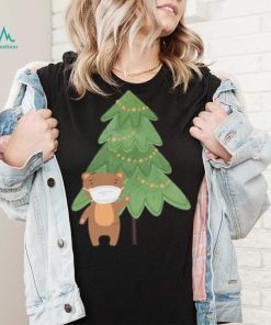 Christmas Tree And Quarantine Bear T Shirt