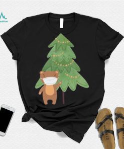 Christmas Tree And Quarantine Bear T Shirt