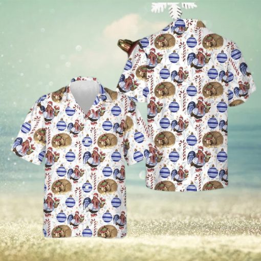 Christmas Winter Holiday Symbol Hawaiian Shirt Funny Animals Christmas Shirt Gift Ideas