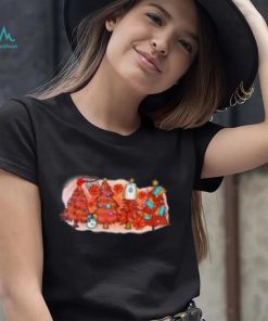 Christmas tree X Basketball Christmas T Shirt