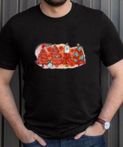 Christmas tree X Basketball Christmas T Shirt
