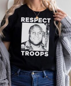 Christopher Dorner Respect Troops shirt