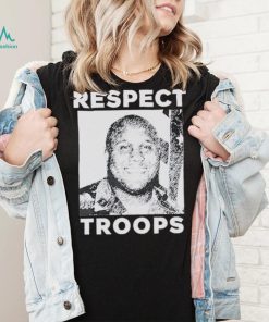 Christopher Dorner Respect Troops shirt