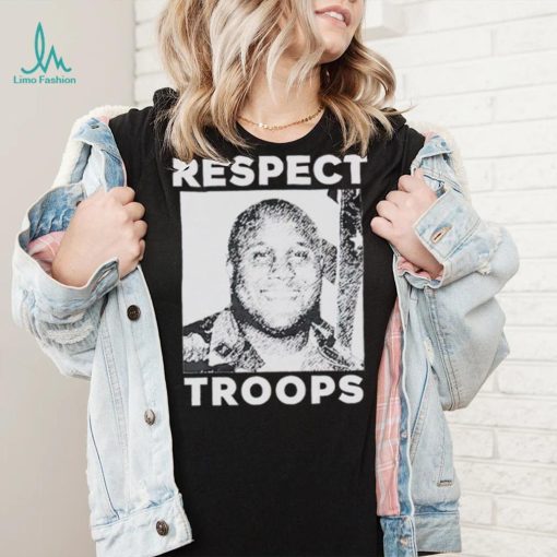 Christopher Dorner Respect Troops shirt
